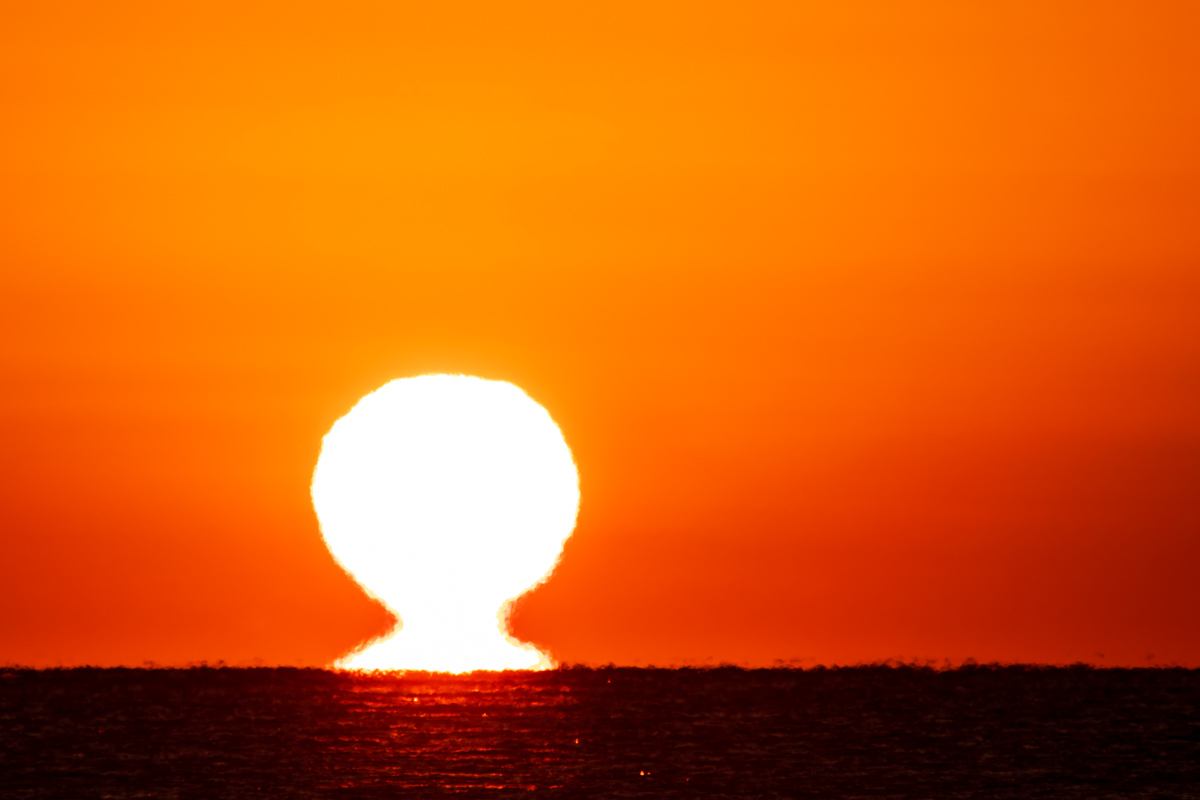 2019年は桂浜で初日の出（ダルマ朝日）の撮影からスタート