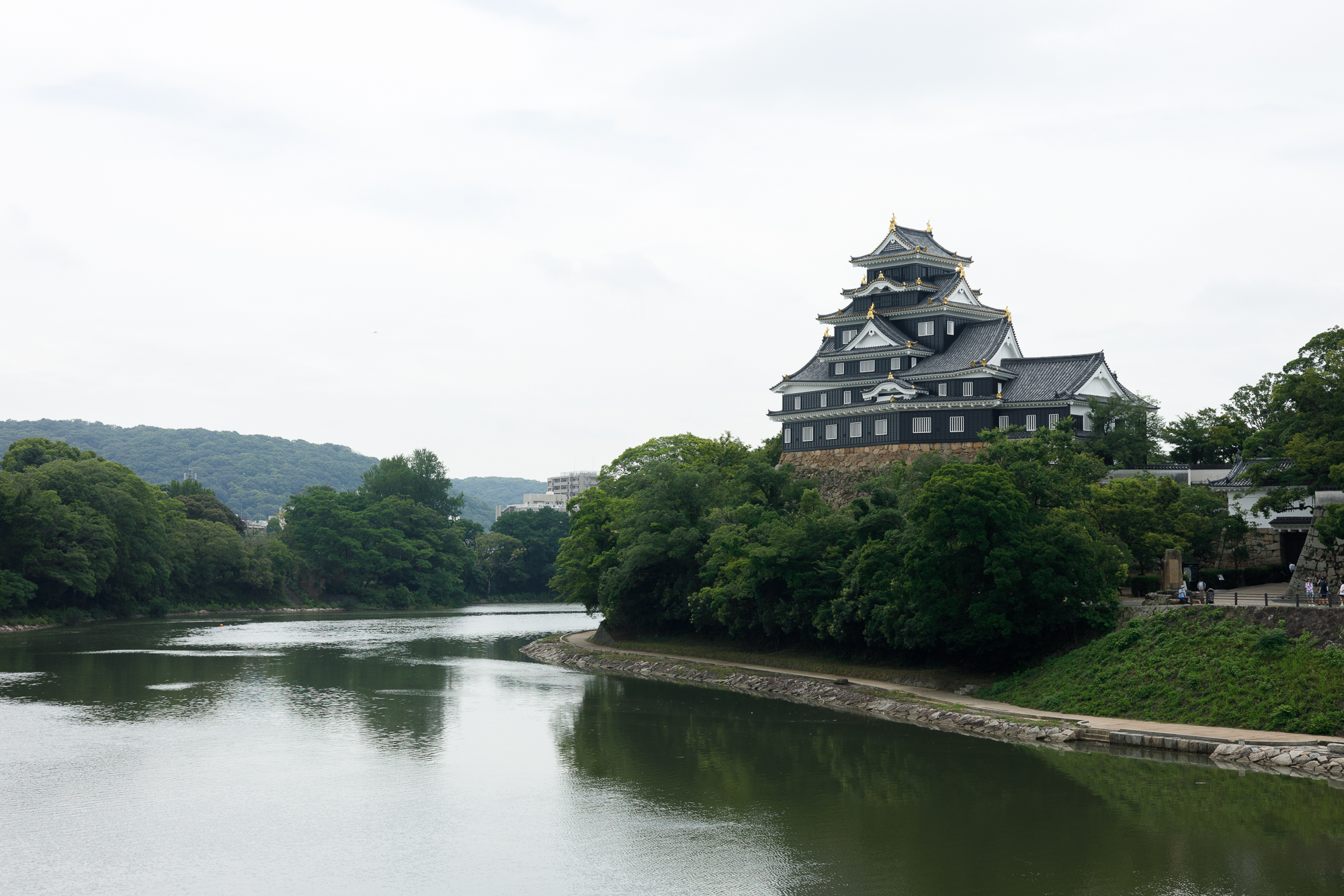 RF50mm F1.8 STMで岡山城