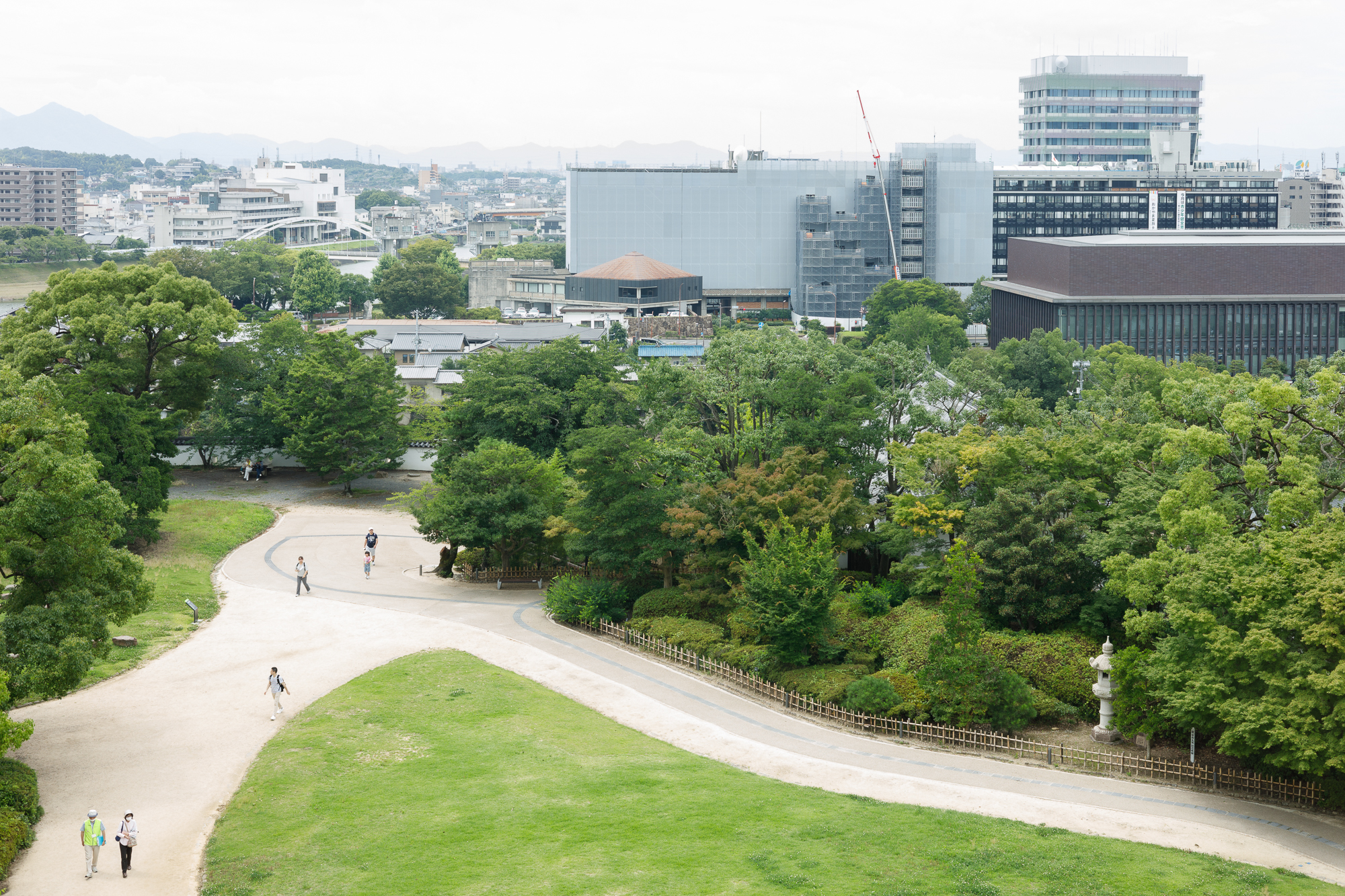 RF50mm F1.8 STMで岡山城